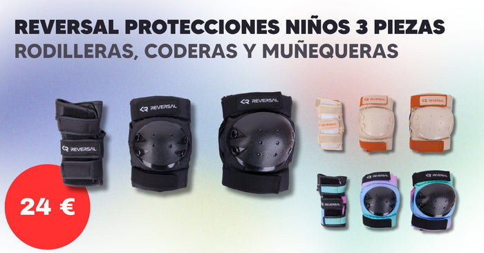 protecciones ninos 3 piezas - rodilleras, doeras y munequeras
