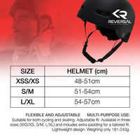 Reversal LUX Justerbar Skaterhjelm - Dark Grey-ScootWorld.dk