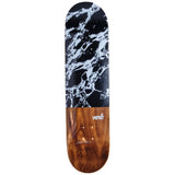 Verb Marble Dip Skateboard Deck - Black-ScootWorld.dk