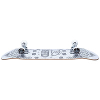 KFD Bandana Komplet Skateboard - White-ScootWorld.dk