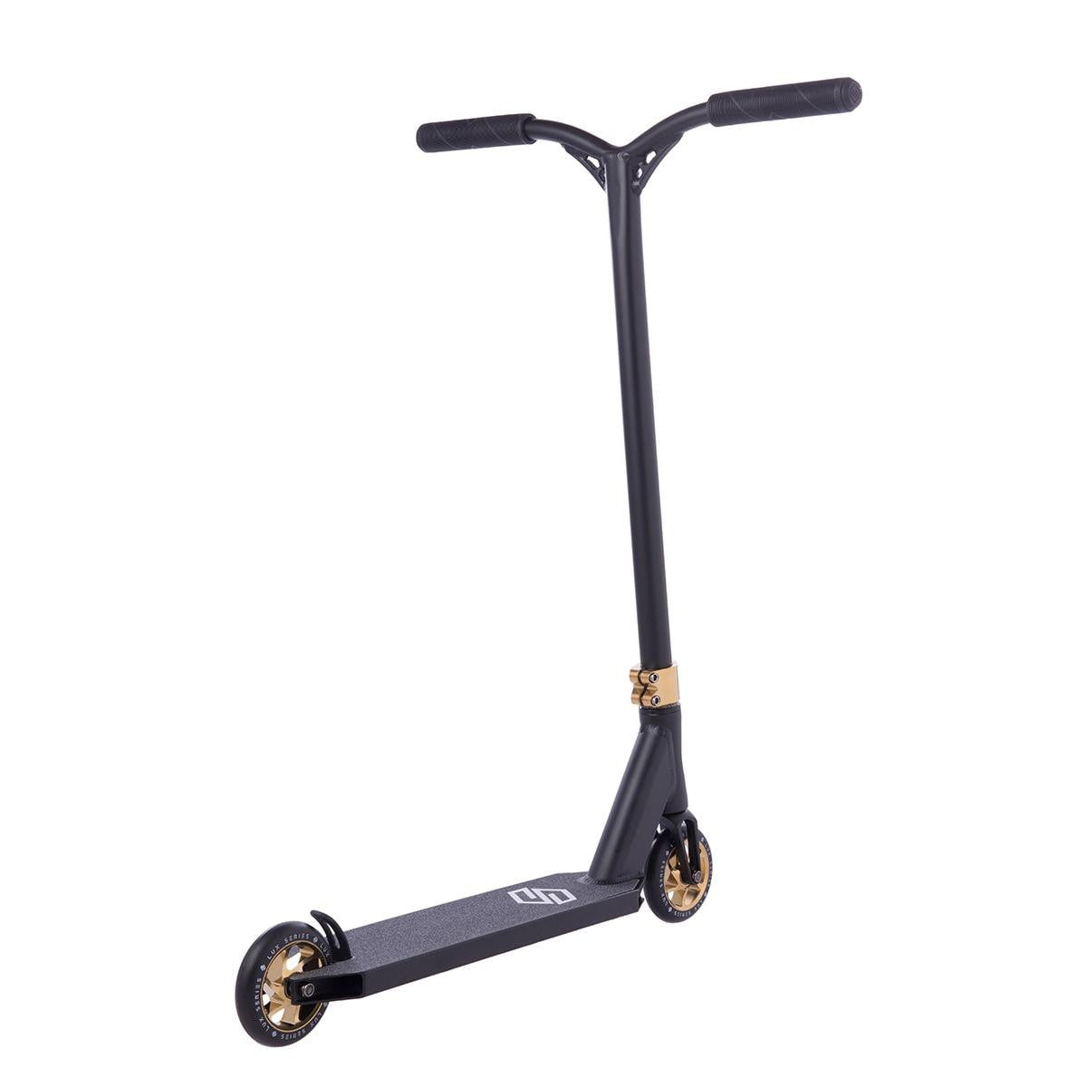 Striker Lux Trick Løbehjul - Black/Gold Chrome-ScootWorld.dk