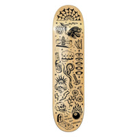 KFD Team Skateboard Deck - Flashback-ScootWorld.dk