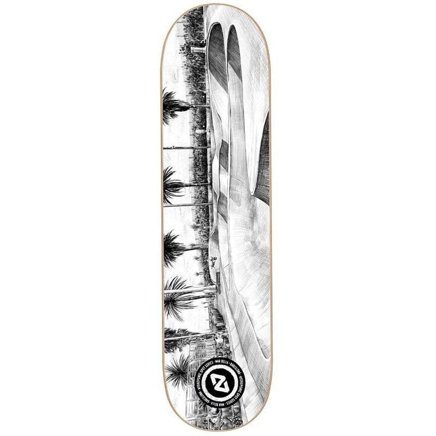 Hydroponic Spot Serie Komplet Skateboard - La Mar Bella-ScootWorld.dk