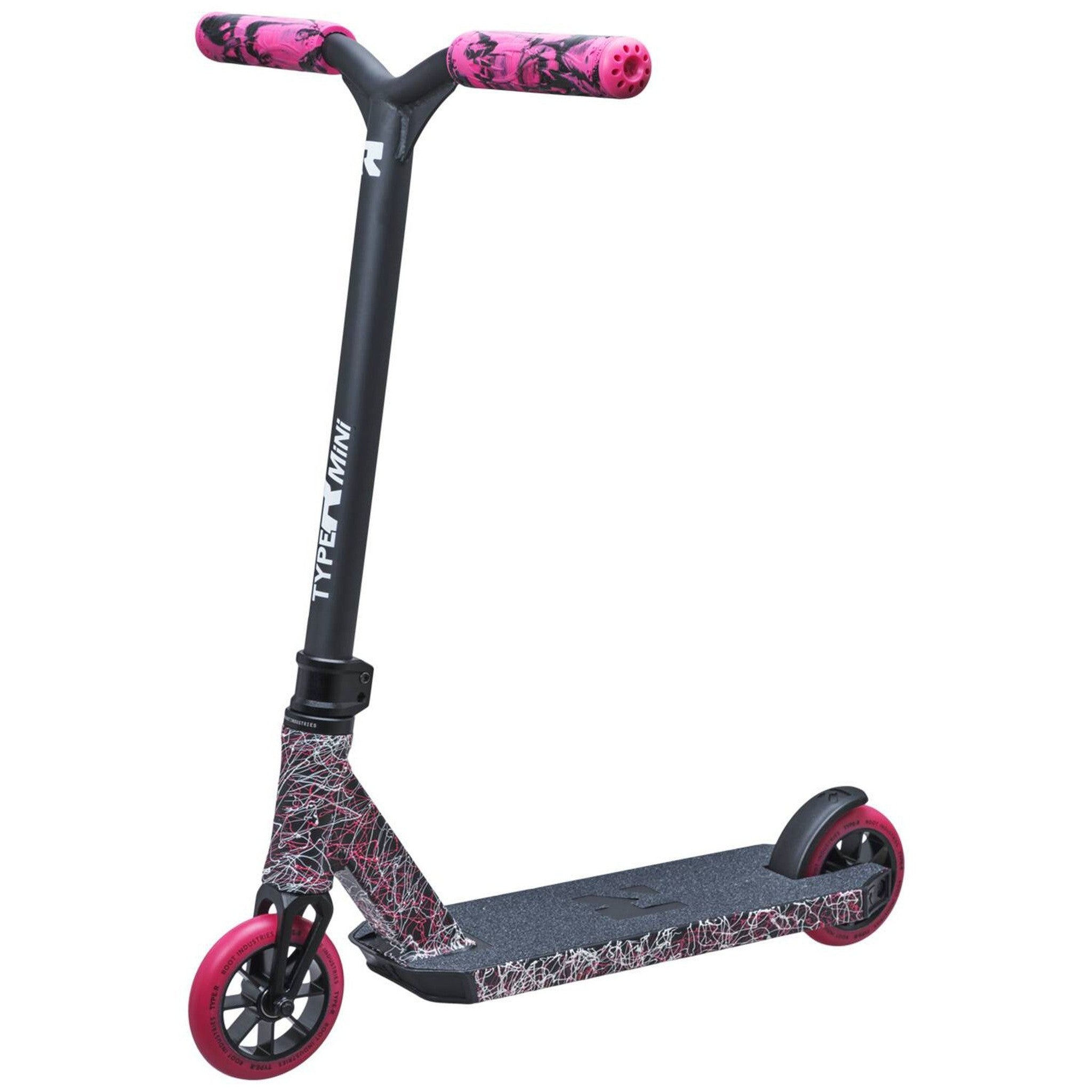 Root Type R Mini Trick Løbehjul (Splatter Pink) - Splatter Pink-ScootWorld.dk