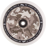 Striker Lighty Fullcore V3 Hvid PU 110mm Hjul Til Løbehjul - Snow Camoflague-ScootWorld.dk