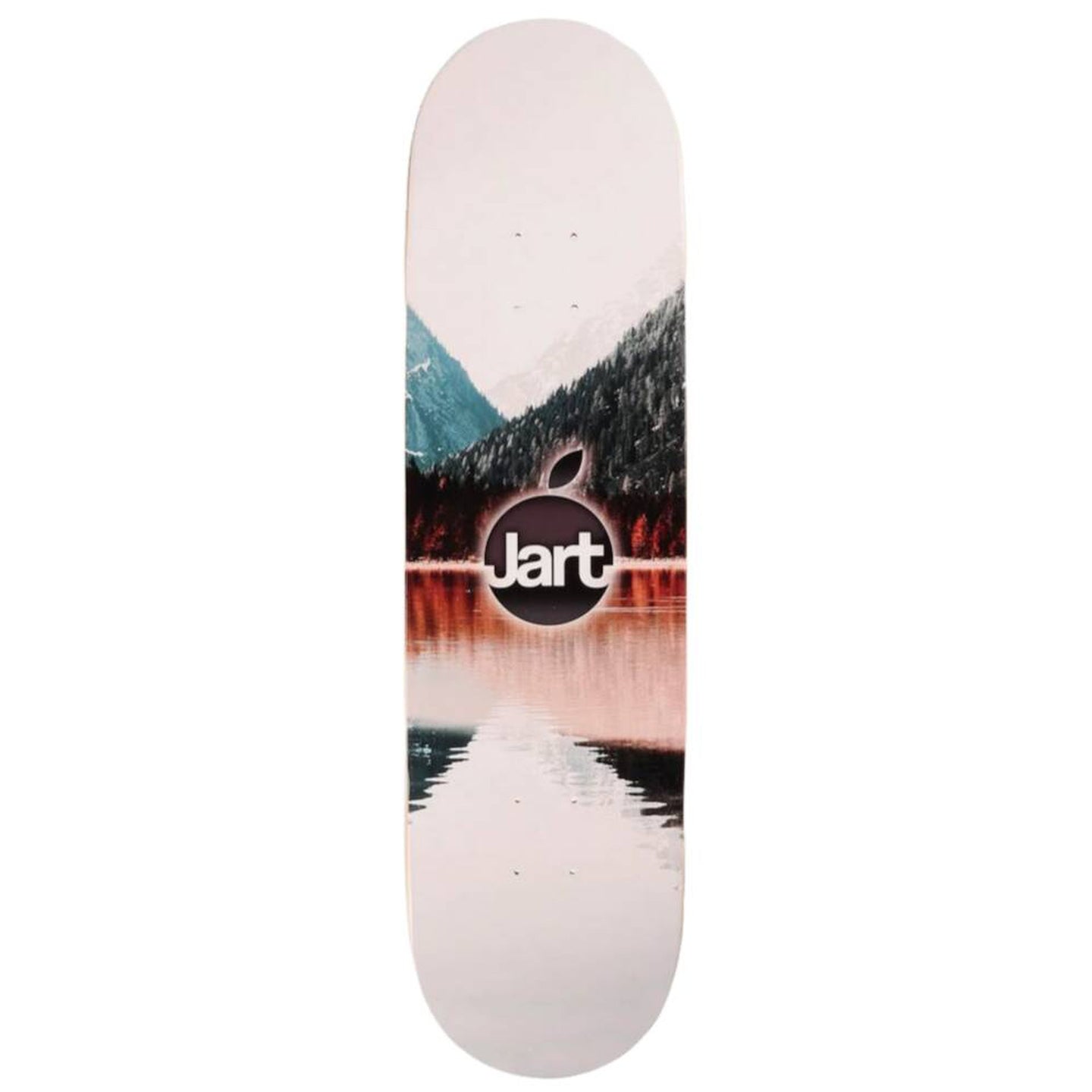 Jart Orange Skateboard Deck - White-ScootWorld.dk