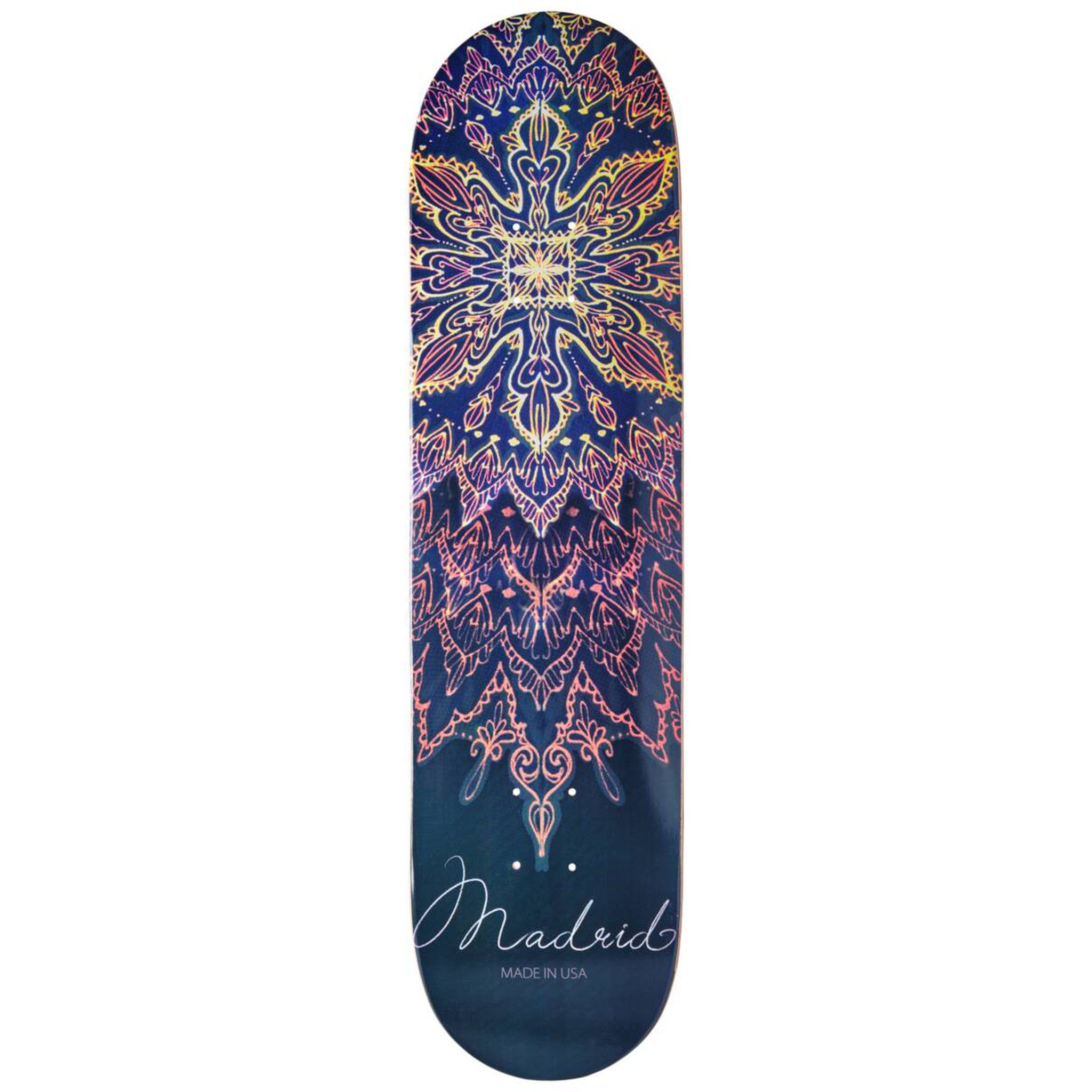 Madrid Skateboard Deck - Mandala-ScootWorld.dk