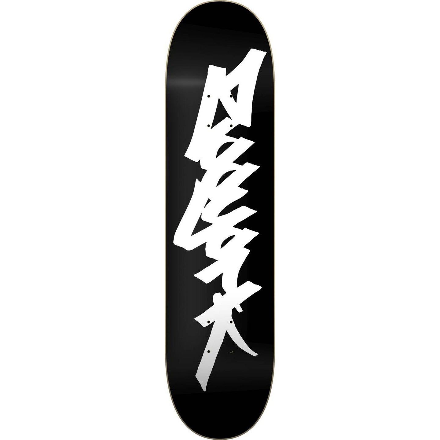 Zoo York Classic Tag Skateboard Deck - Black-ScootWorld.dk